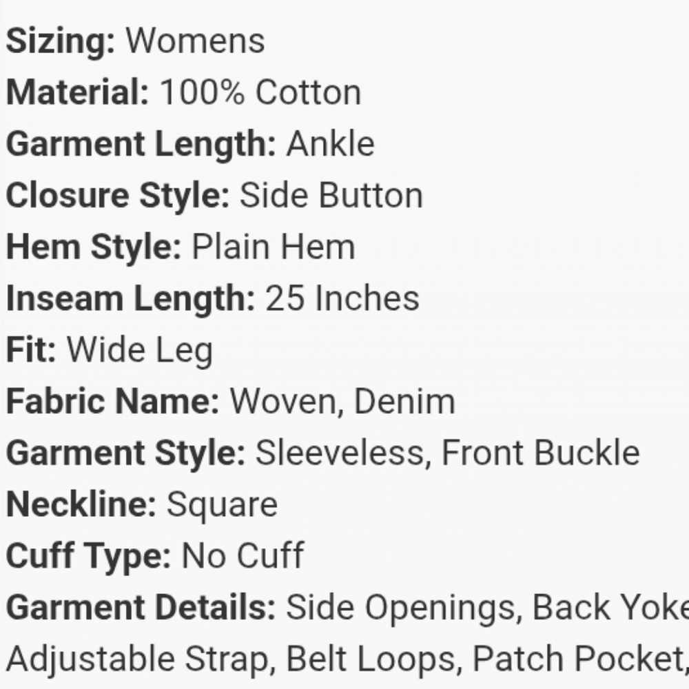 Women's Denim Utility Overalls - Universal Thread 14 - Picture 6 of 11